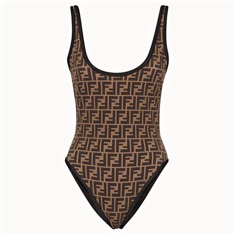 fendi bathing suit cheap|fendi lycra swimsuit.